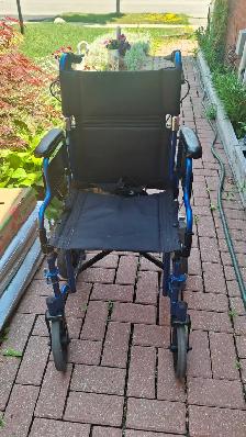 Wheelchair folding transport - Photo 2