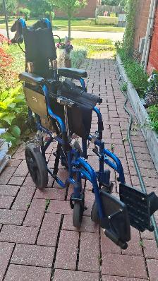 Wheelchair folding transport - Photo 3
