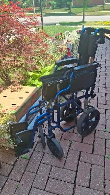 Wheelchair folding transport - Photo 4