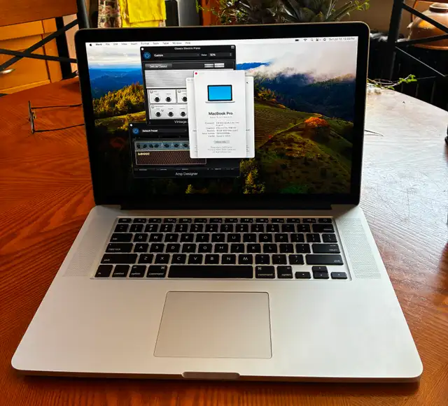 Apple MacBook Pro 15' PLUS SOFTWARE!