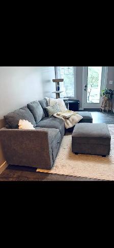 Rafael 4-Seater Modular  Couch Upholstered Storage Sectional - Photo 3