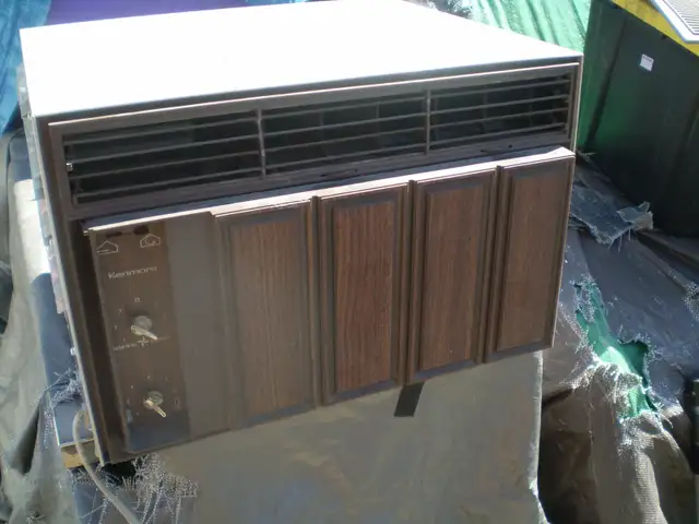 5000 BTU KENMORE WINDOW AIR CONDITIONER-USED-CLEANED-WORKS-$40