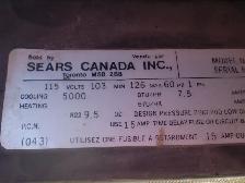 5000 BTU KENMORE WINDOW AIR CONDITIONER-USED-CLEANED-WORKS-$40 - Photo 6