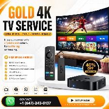 Smart 4K TV subscription with no buffering