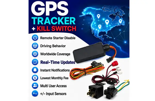 GPS Tracker   Kill Switch | Same-Day Pickup