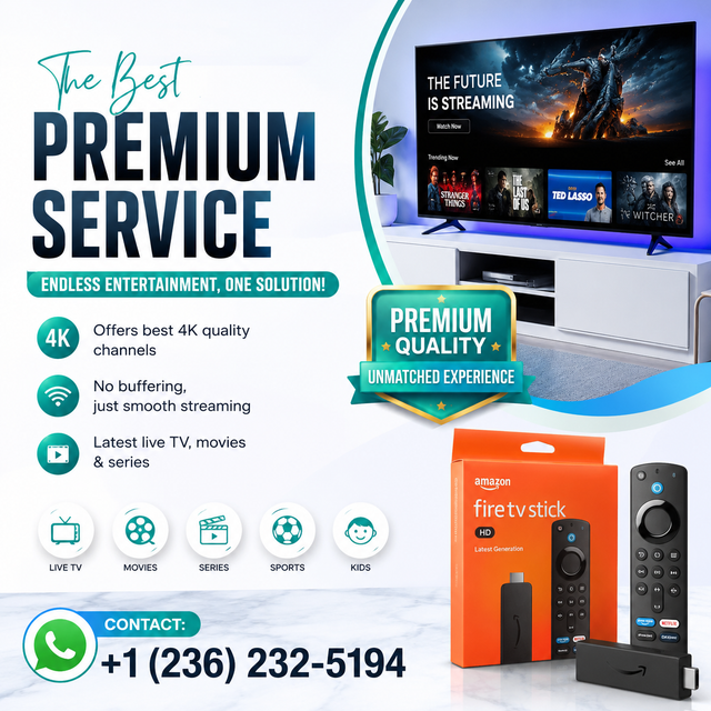 Smart 4K TV service