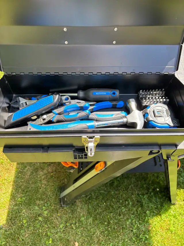 MASTERCRAFT TOOL BOX WITH TOOLS FOR SALE