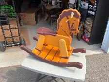 MAGNIFIQUE CHEVAL À BASCULE POUR ENFANTS - Photo 7