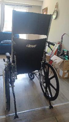 BRAND NEW DRIVE VIPER PLUS RECLINING WHEELCHAIR - Photo 6