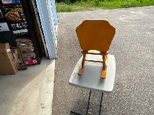 VINTAGE : SUPERBE CHAISE BERÇANTE POUR ENFANT AVEC MUSIQUE - Photo 9