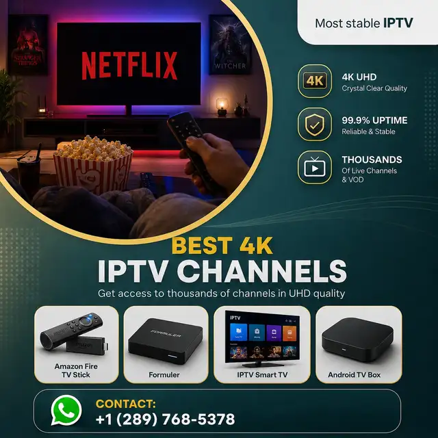 Best 4K Tv subscription with Amazing packages!