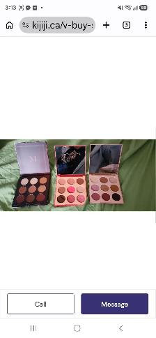 Excellent New condition and Good condition Morphe mini Palletes - Photo 3