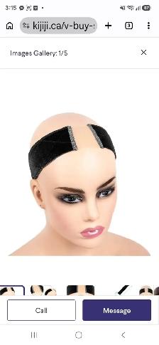 GEX Lace Velvet Wig Grip Band for Lace Wigs