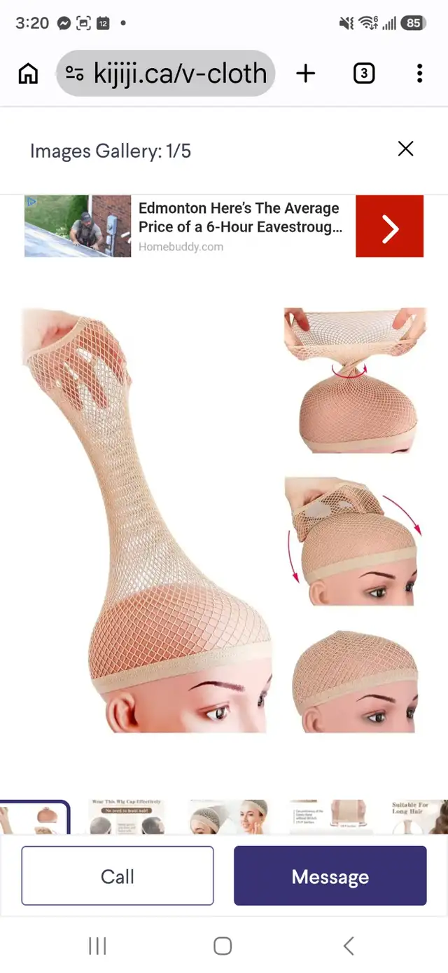 Dreamlover Nude Mesh Wig CapsWig Hair Net