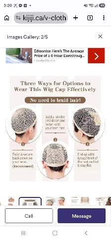 Dreamlover Nude Mesh Wig CapsWig Hair Net - Photo 2