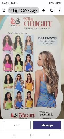 Brand NEW Miss Origin Premium full cap wigs - Photo 2