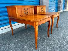 Matching Solid Wood Side Tables - Photo 3