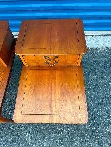 Matching Solid Wood Side Tables - Photo 5
