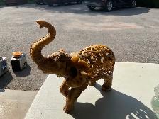 SCULPTURE, ÉLÉPHANT ET POISSON - Photo 6