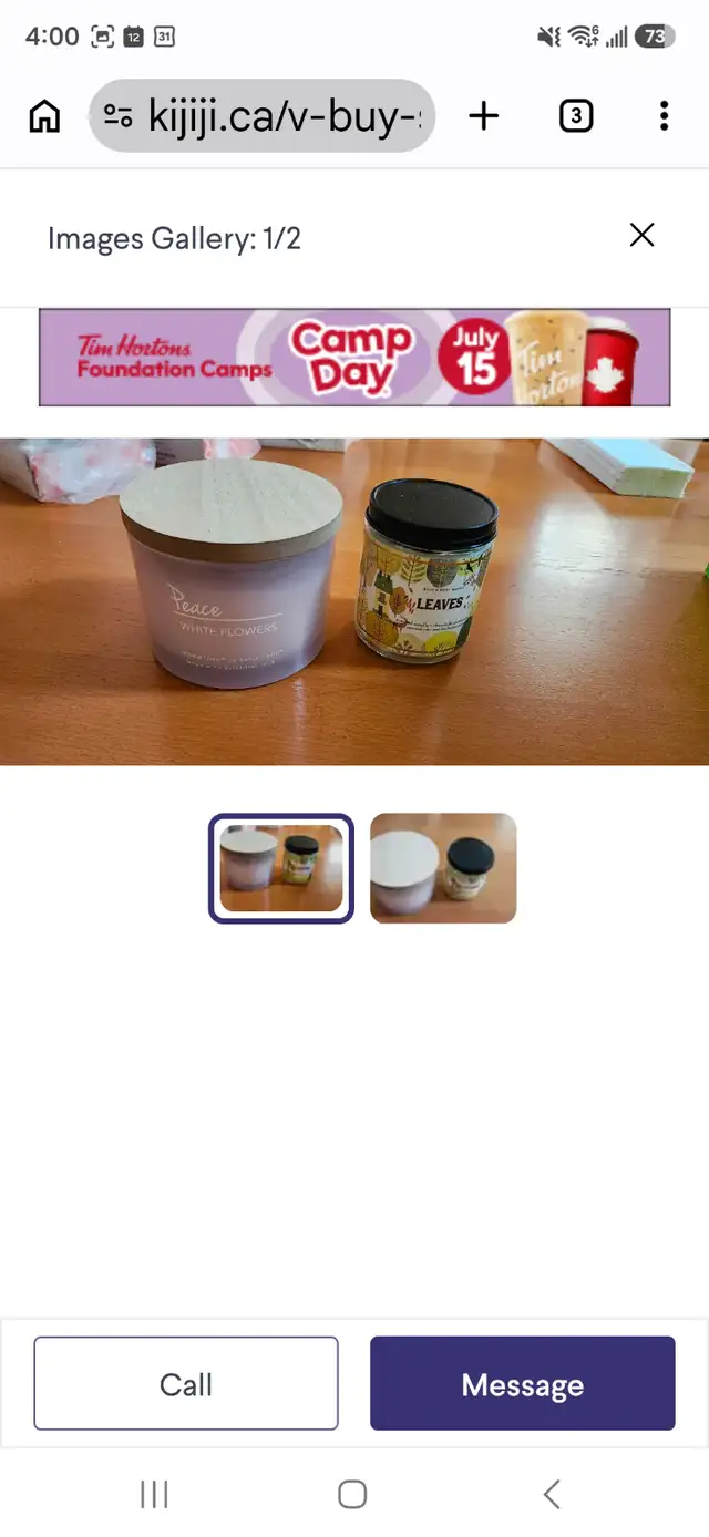 Brand NEW Candles for sale!