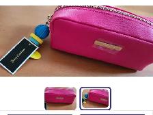 Juicy Couture pink makeup bag for sale!