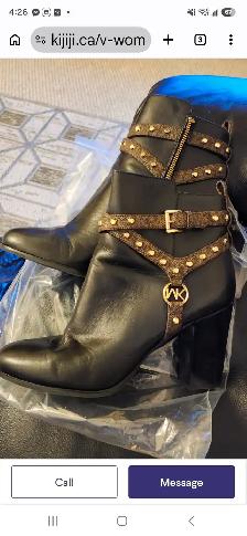 Excellent condition MK boots size 10Authentic Micheal Kors