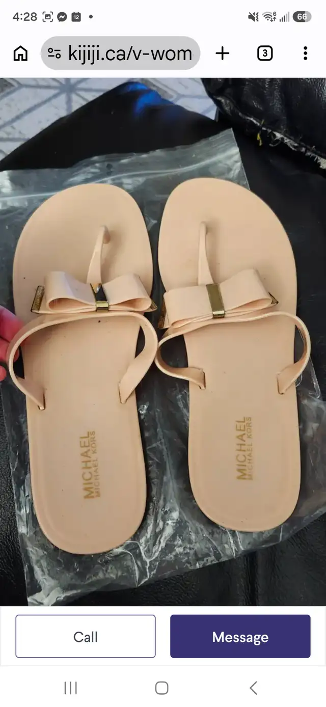Excellent condition MK Size 11 SandalsAuthentic Micheal Kors