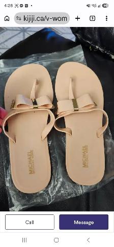 Excellent condition MK Size 11 SandalsAuthentic Micheal Kors