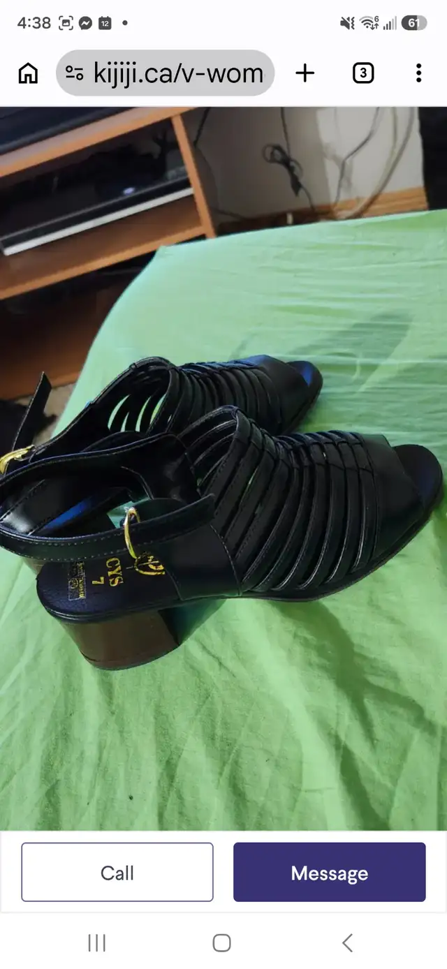 Brand NEW Size 7 Heel Sandal Handmade