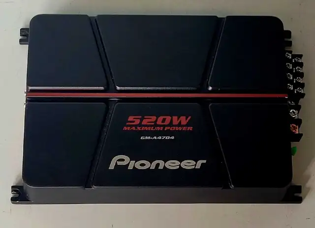 520W Pioneer Bridgeable 4 Channel Amplifier GM-4704 (32481895)