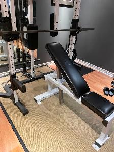 Complete Weight Training fitness system with weights - Photo 3