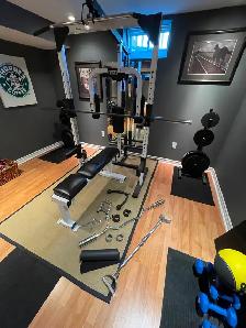 Complete Weight Training fitness system with weights - Photo 4