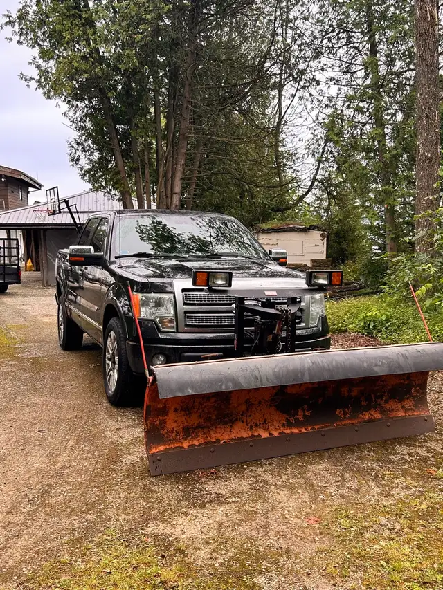 Truck with Western Plow