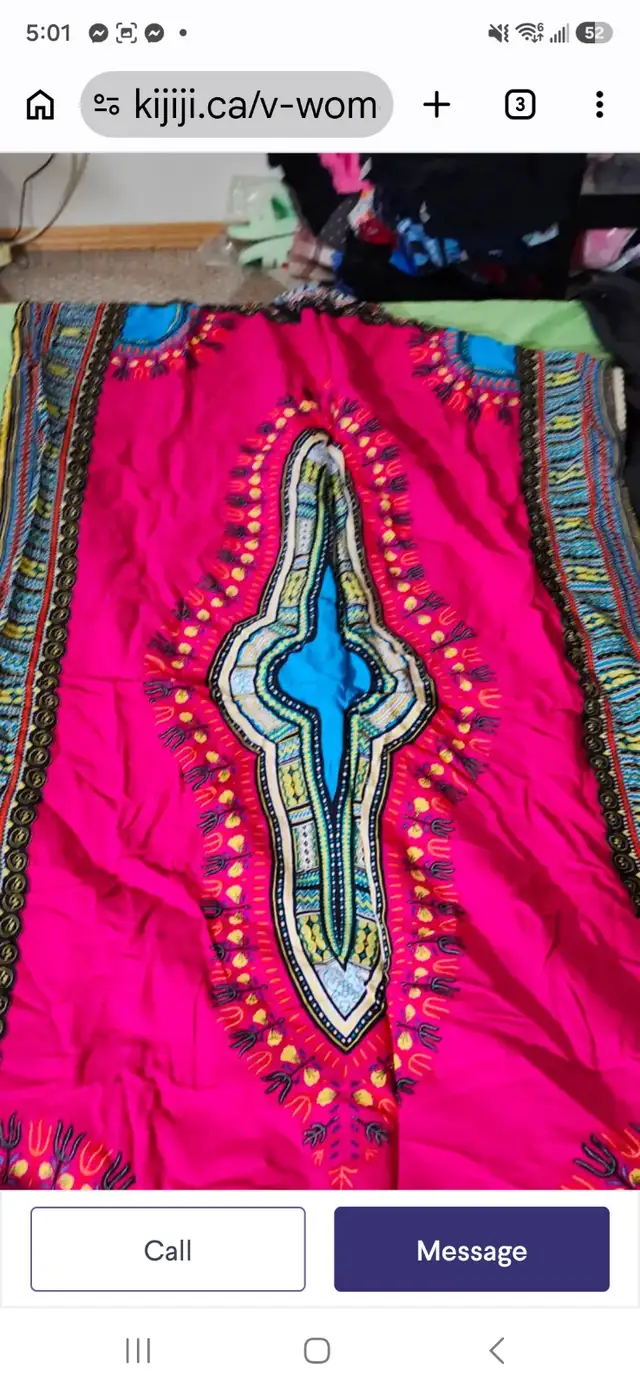 African variety dresses for Sale! One size fits all!