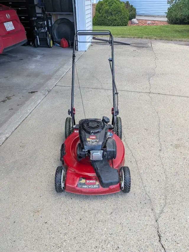 toro self propel lawnmower