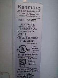 AIR CONDITIONER 5000 BTU KENMORE- USED-CLEANED-WORKS-$75 - Photo 9