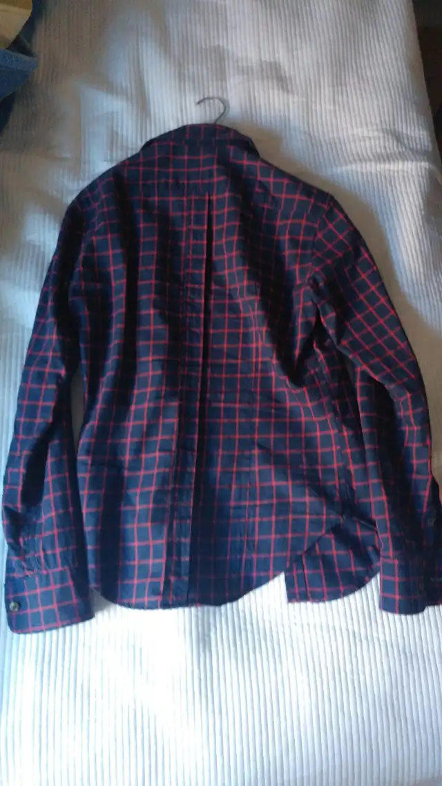 Band of Outsiders Plaid Flannel Shirt