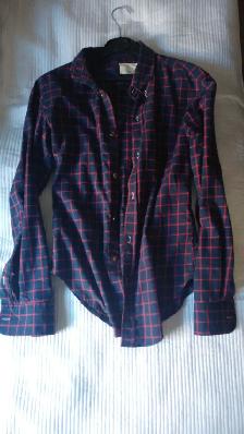 Band of Outsiders Plaid Flannel Shirt - Photo 3