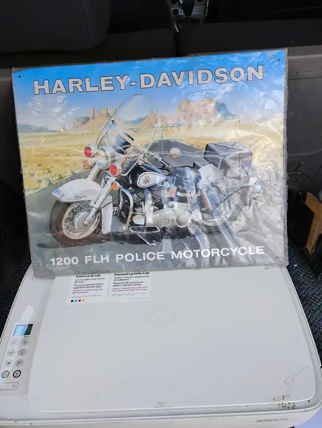 Harley Davidson plaque s