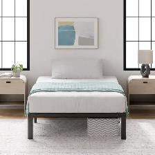 ZINUS Yelena 14 Inch Metal Platform Bed Frame