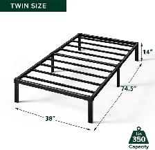 ZINUS Yelena 14 Inch Metal Platform Bed Frame - Photo 2
