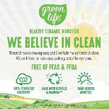 GreenLife Soft Grip Healthy Ceramic Nonstick, 16 Piece Cookware - Photo 5