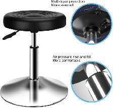 PenghaiYunfei Modern Bar Stool PU Leather, Adjustable - Photo 2