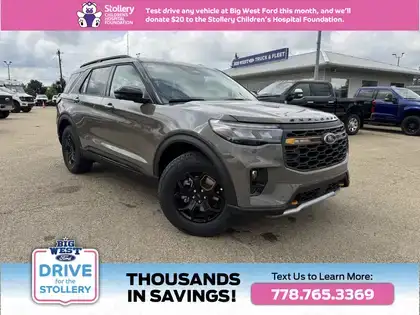 2026 Ford Explorer TREMOR - 2.3L w/2nd ROW CAPTAINS