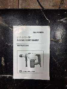 Power Fist heavy duty rotary hammer brand new never used - Photo 3