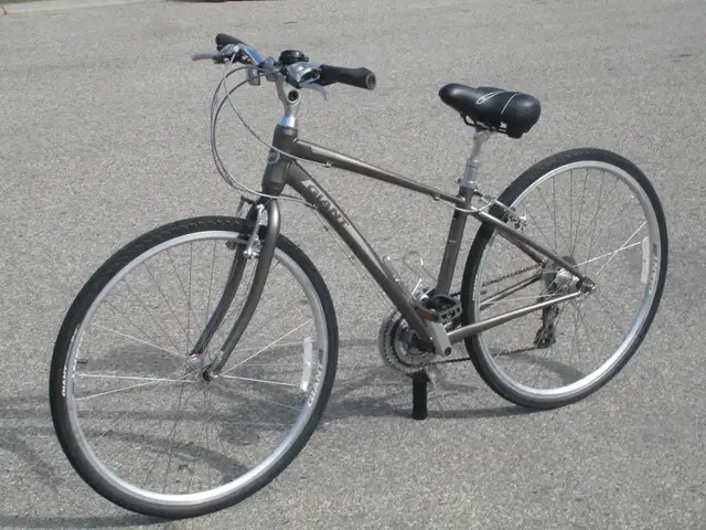ALL ALUMINUM LIGHT HYBRID 700C GIANT CYPRESS 21 SPD ROAD RACER!