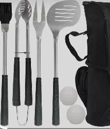 BBQ Ustensiles en forme de jeu de golf