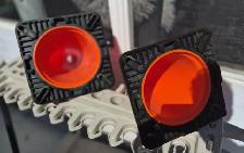 PAIR OF 18' PROFESSIONAL SAFETY TRAFFIC CONES  HEAVY-DUTY PVC 20 - Photo 3