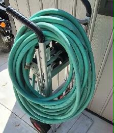 100FT GARDEN HOSE – UPGRADED SOLID BRASS FITTINGS – READY TO USE