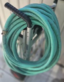 100FT GARDEN HOSE – UPGRADED SOLID BRASS FITTINGS – READY TO USE - Photo 3